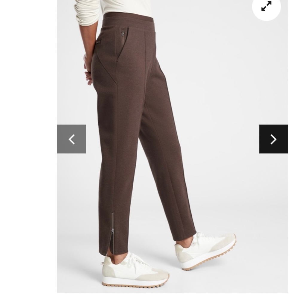 ATHLETA Venice Heathered Pintuck Pant NWOT